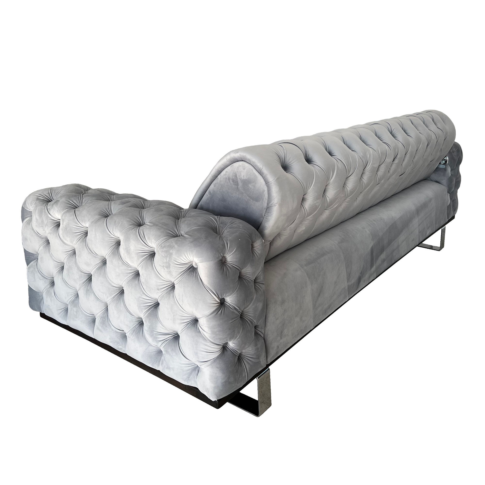 Canapea extensibila 3 locuri Opulenza, gray, 225 x 100 x 85 cm 5